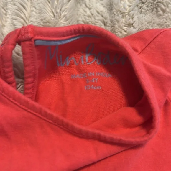 Mini Boden Long Sleeve Dress 3-4T - Picture 4 of 5